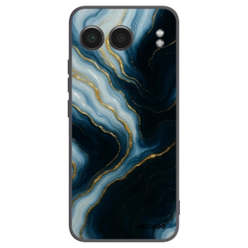 Picasee silikonski črni ovitek za OnePlus Nord 4 - Luna