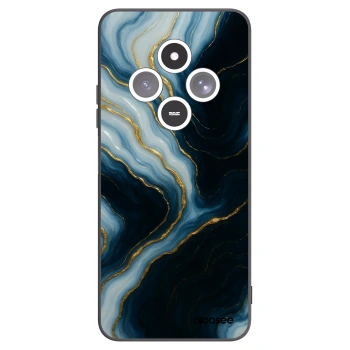 Picasee silikonski črni ovitek za Xiaomi Redmi 14C - Luna