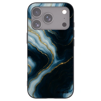 Picasee silikonski črni ovitek za Apple iPhone 17 Pro - Luna