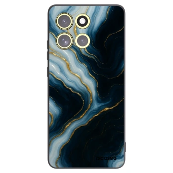 Picasee silikonski črni ovitek za Motorola Moto G86 Power 5G - Luna