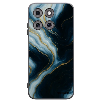 Picasee silikonski črni ovitek za Motorola Moto G77 - Luna