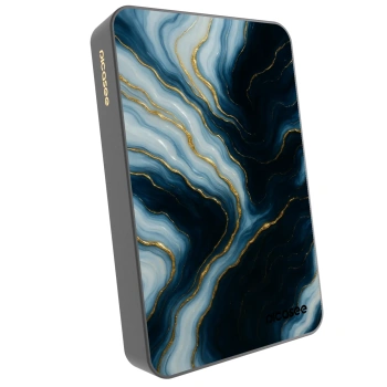 Picasee Prenosna baterija z MagSafe 10 000 mAh Siva - Luna