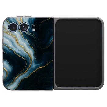 Picasee silikonski črni ovitek za Apple iPhone Duo - Luna