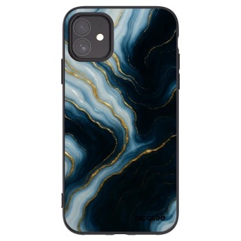 Picasee silikonski črni ovitek za Apple iPhone 11 - Luna