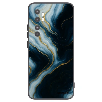 Picasee silikonski črni ovitek za Xiaomi Mi Note 10 Lite - Luna