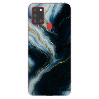 Picasee silikonski prozorni ovitek za Samsung Galaxy A21s - Luna