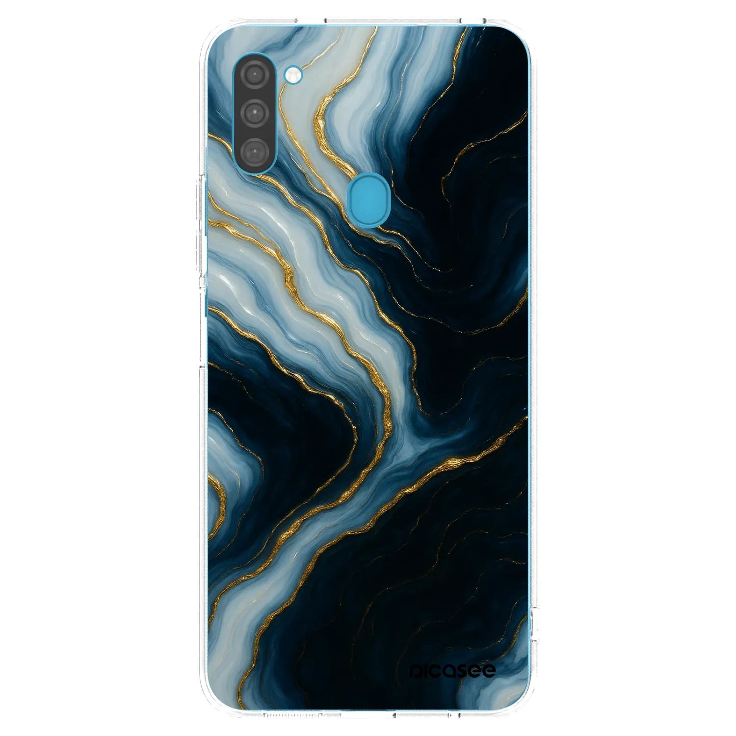 Picasee silikonski prozorni ovitek za Samsung Galaxy M11 - Luna
