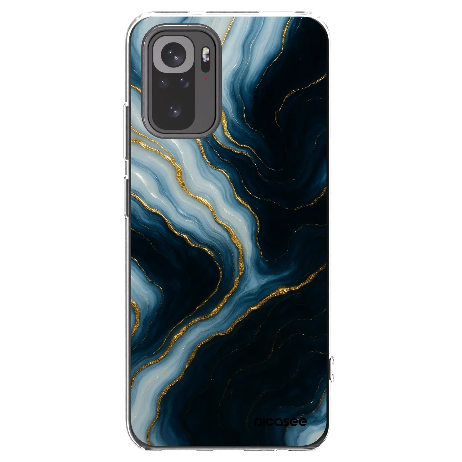 Picasee silikonski prozorni ovitek za Xiaomi Redmi Note 10 - Luna