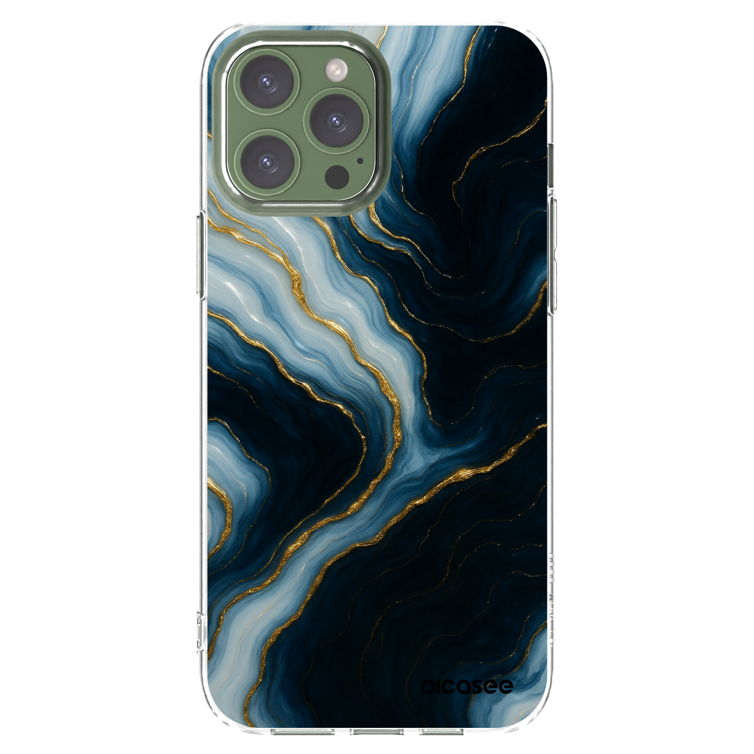 Picasee silikonski prozorni ovitek za Apple iPhone 13 Pro Max - Luna