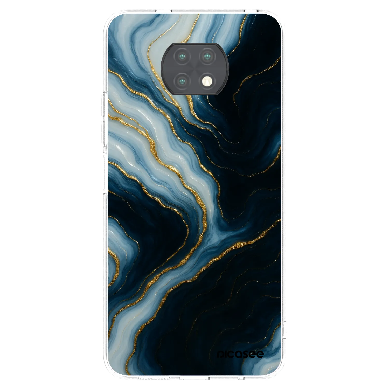 Picasee silikonski prozorni ovitek za Xiaomi Redmi Note 9T - Luna