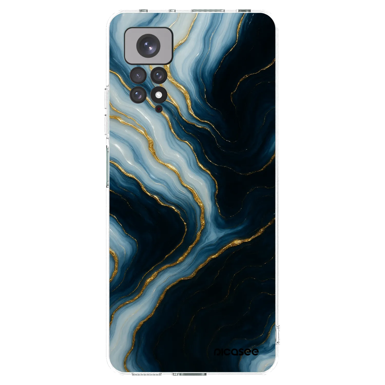Picasee silikonski prozorni ovitek za Xiaomi Redmi Note 11 - Luna