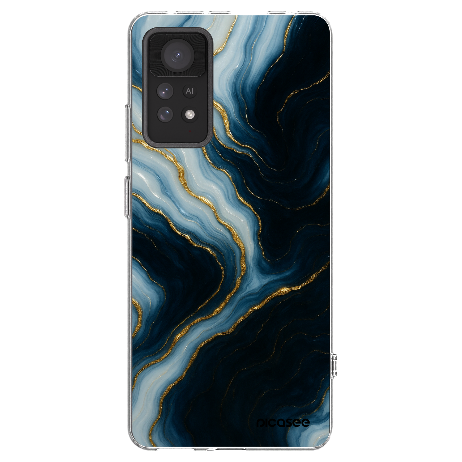 Picasee silikonski prozorni ovitek za Xiaomi Redmi Note 11 Pro - Luna