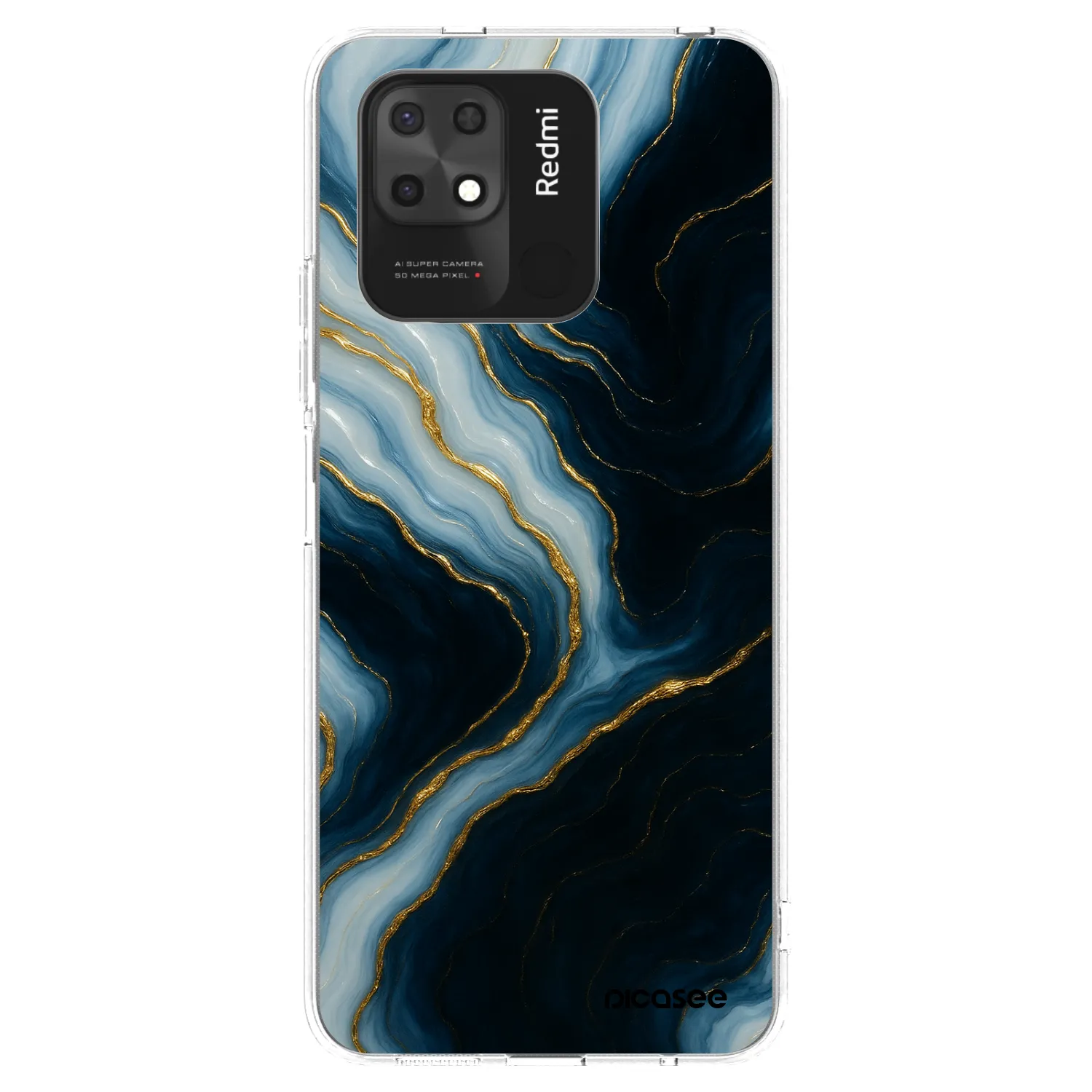 Picasee silikonski prozorni ovitek za Xiaomi Redmi 10C - Luna