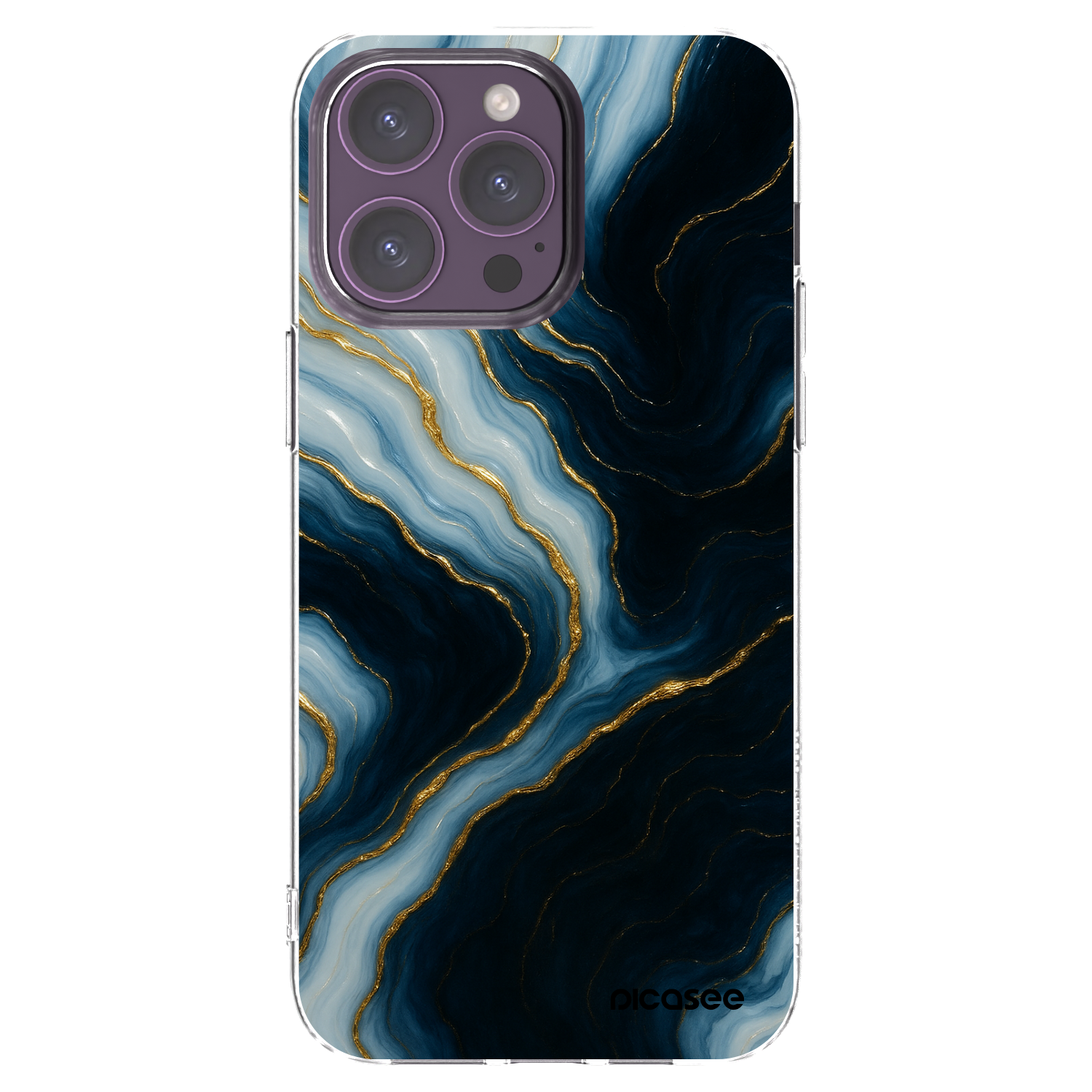 Picasee silikonski prozorni ovitek za Apple iPhone 14 Pro Max - Luna