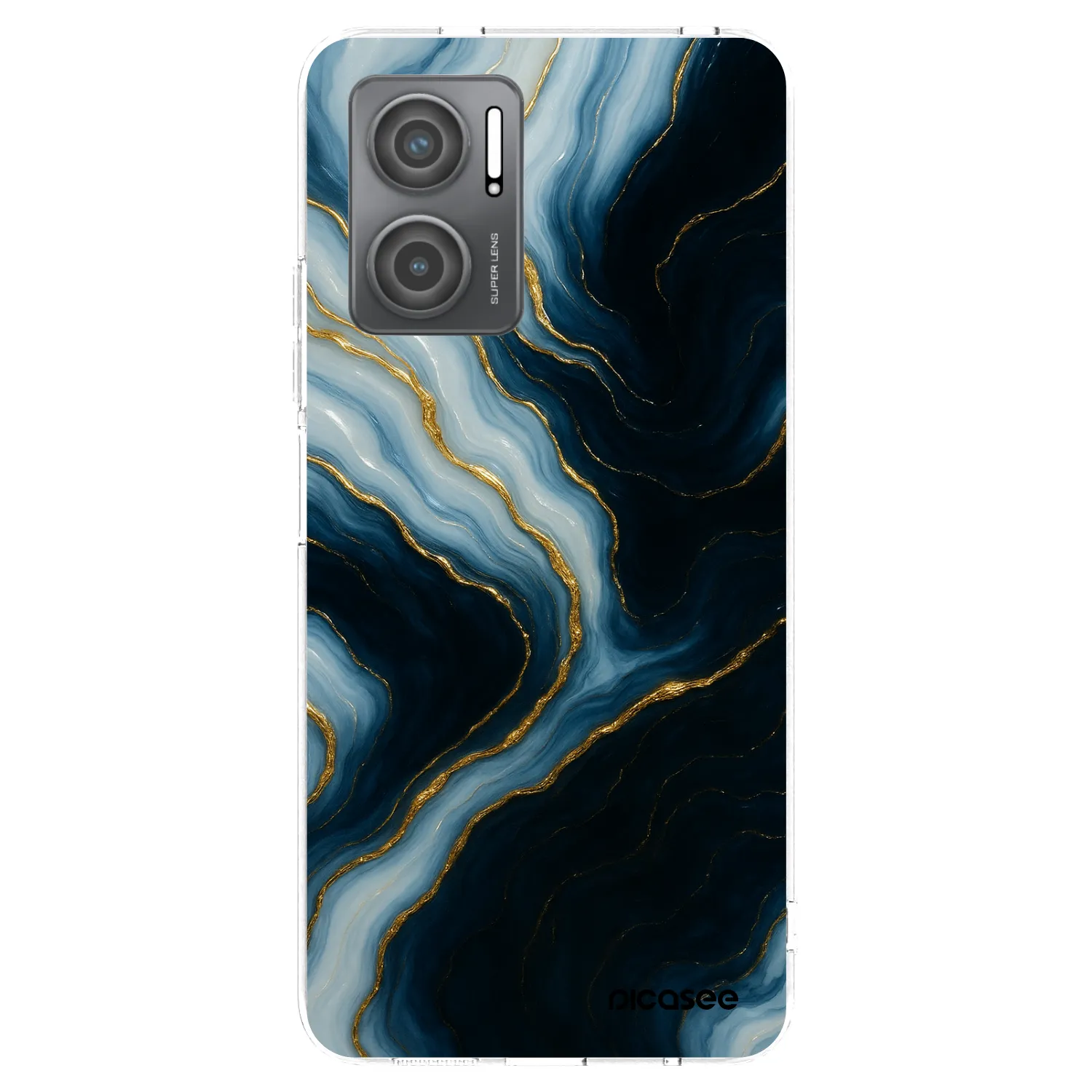 Picasee silikonski prozorni ovitek za Xiaomi Redmi 10 5G - Luna