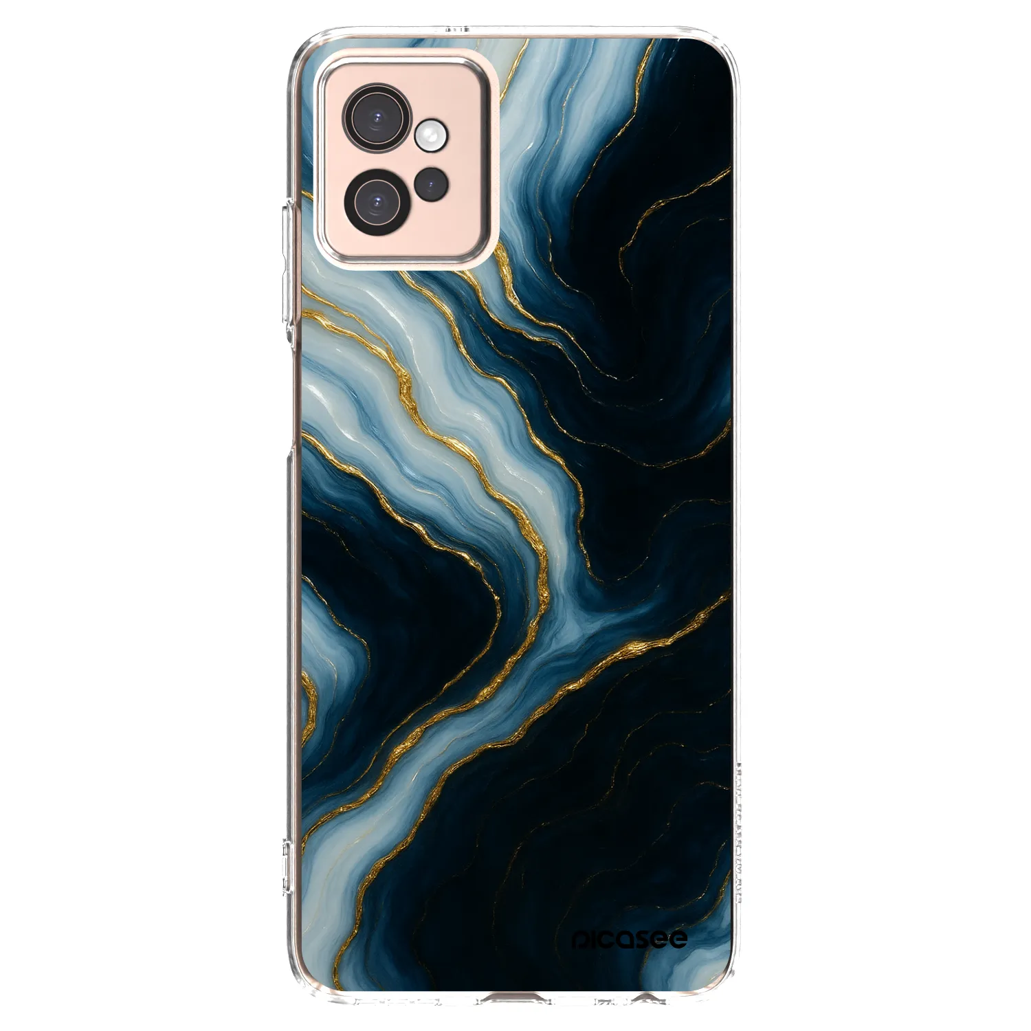 Picasee silikonski prozorni ovitek za Motorola Moto G32 - Luna