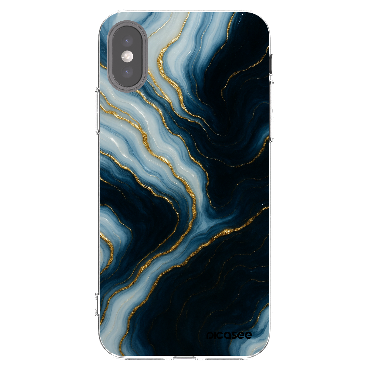 Picasee silikonski prozorni ovitek za Apple iPhone X/XS - Luna