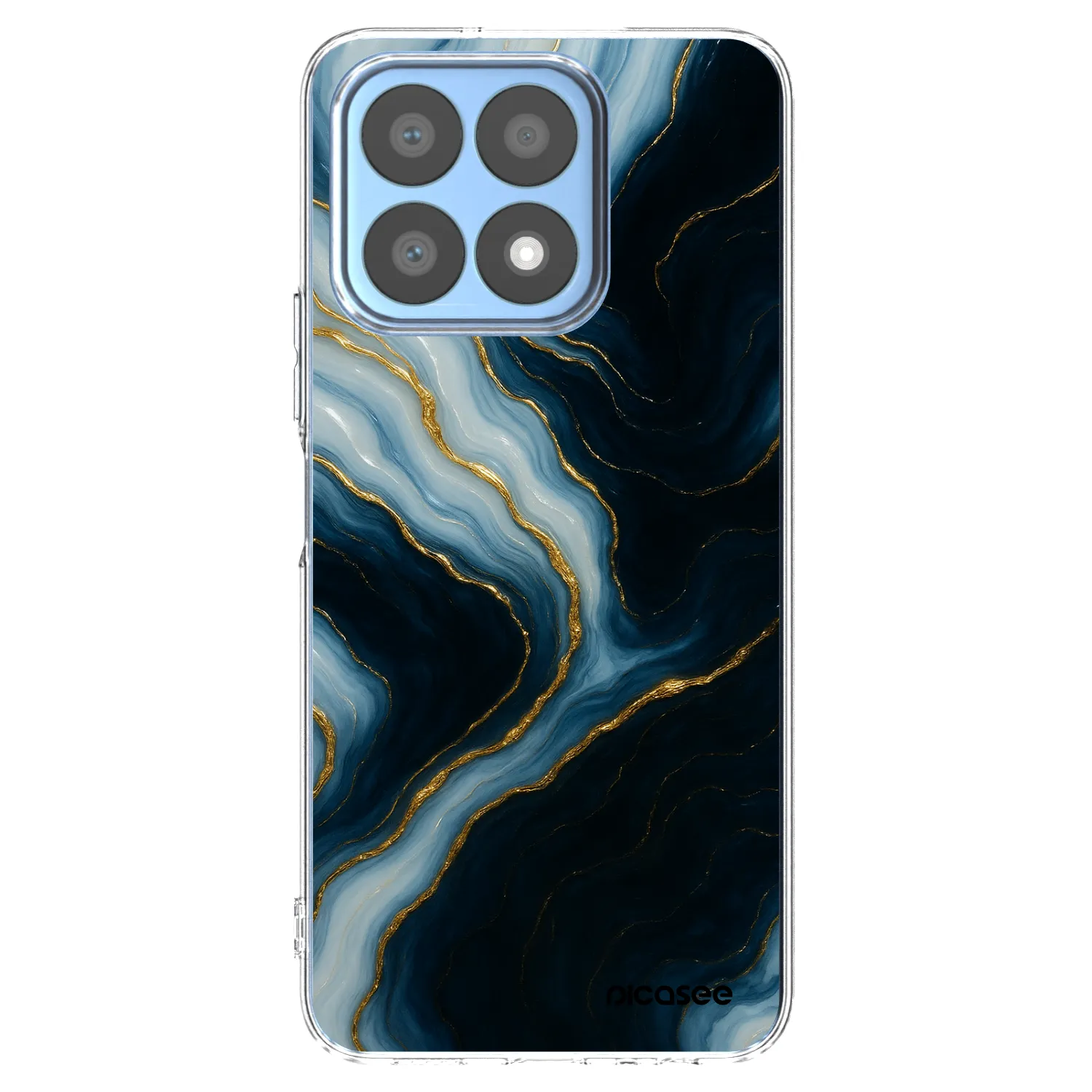 Picasee silikonski prozorni ovitek za Honor X8a - Luna