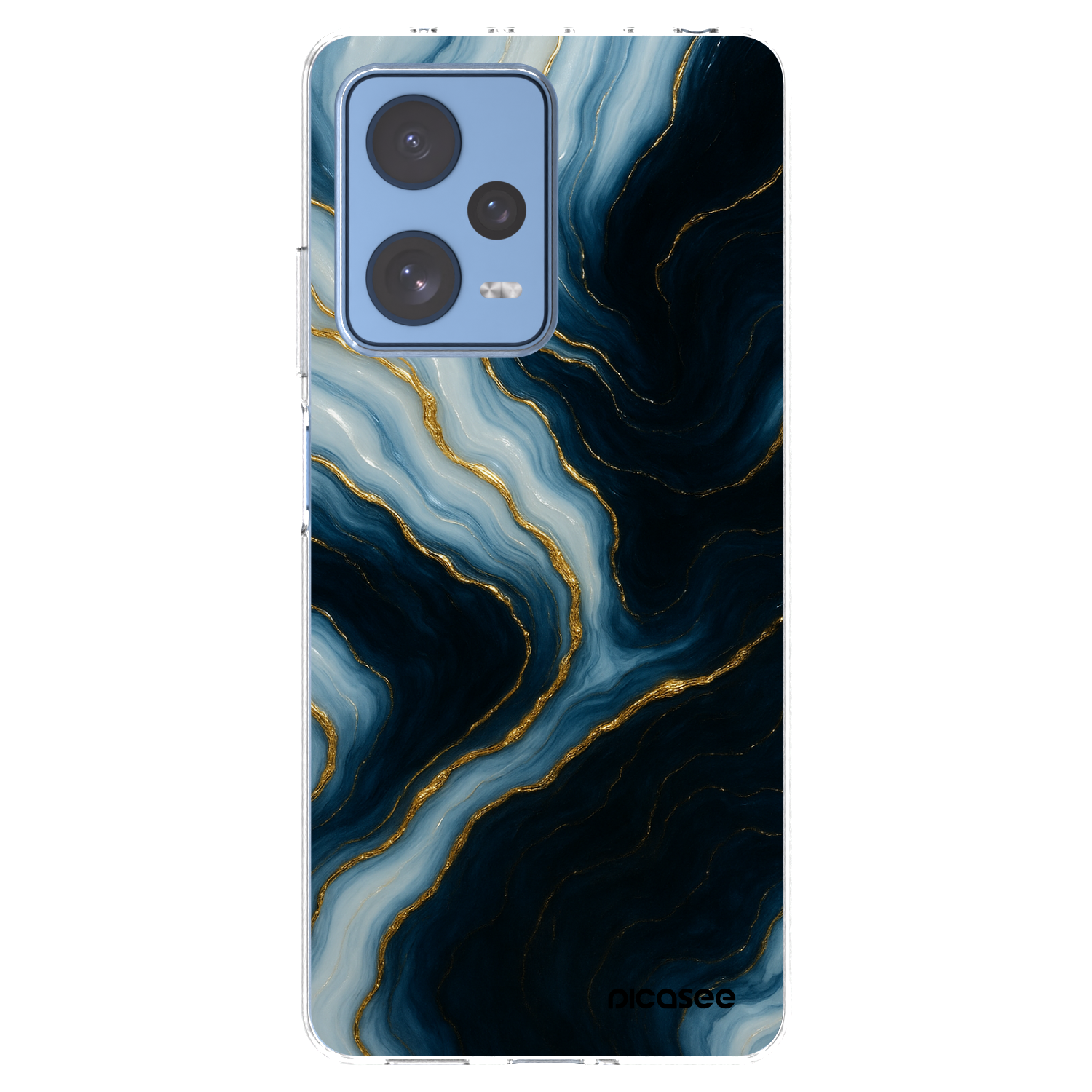 Picasee silikonski prozorni ovitek za Xiaomi Redmi Note 12 Pro 5G - Luna