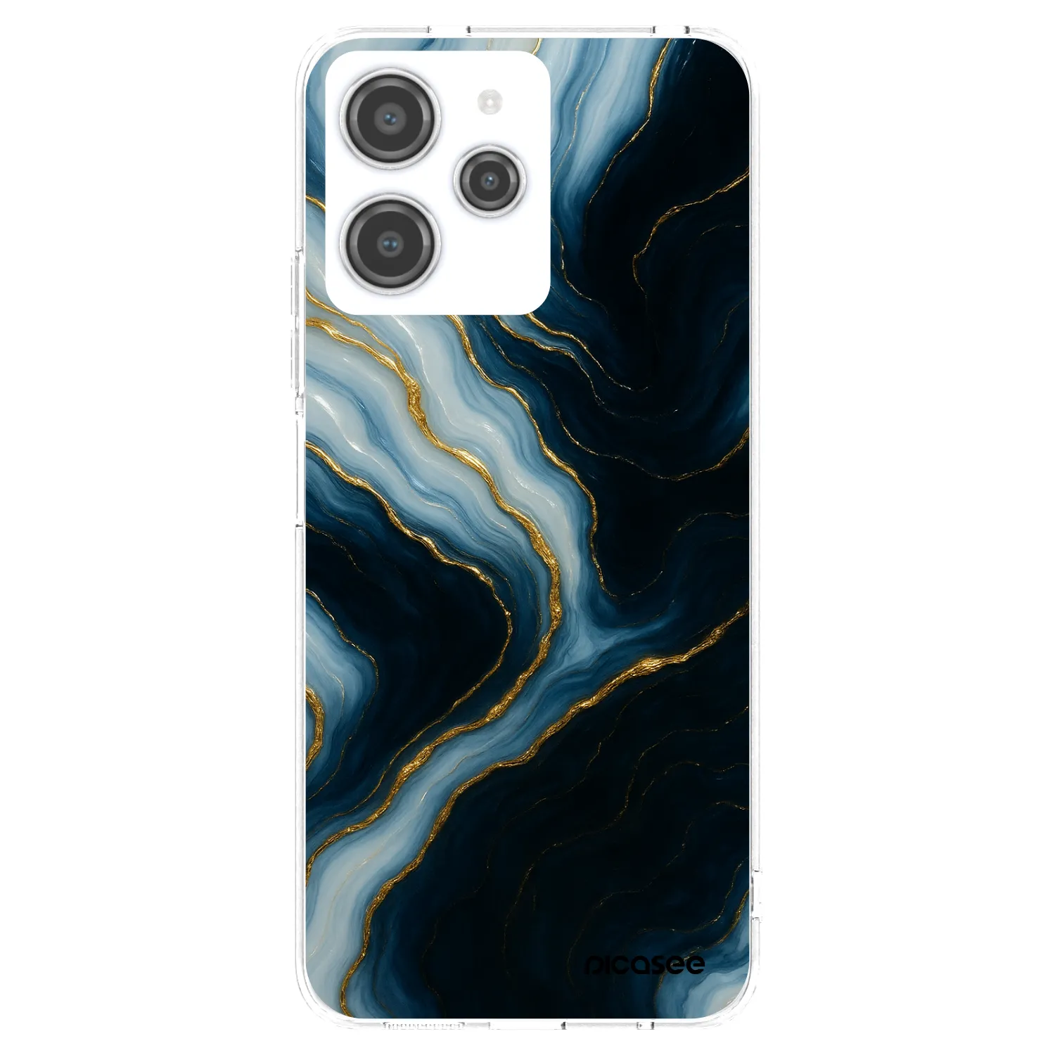 Picasee silikonski prozorni ovitek za Xiaomi Redmi 12 4G - Luna