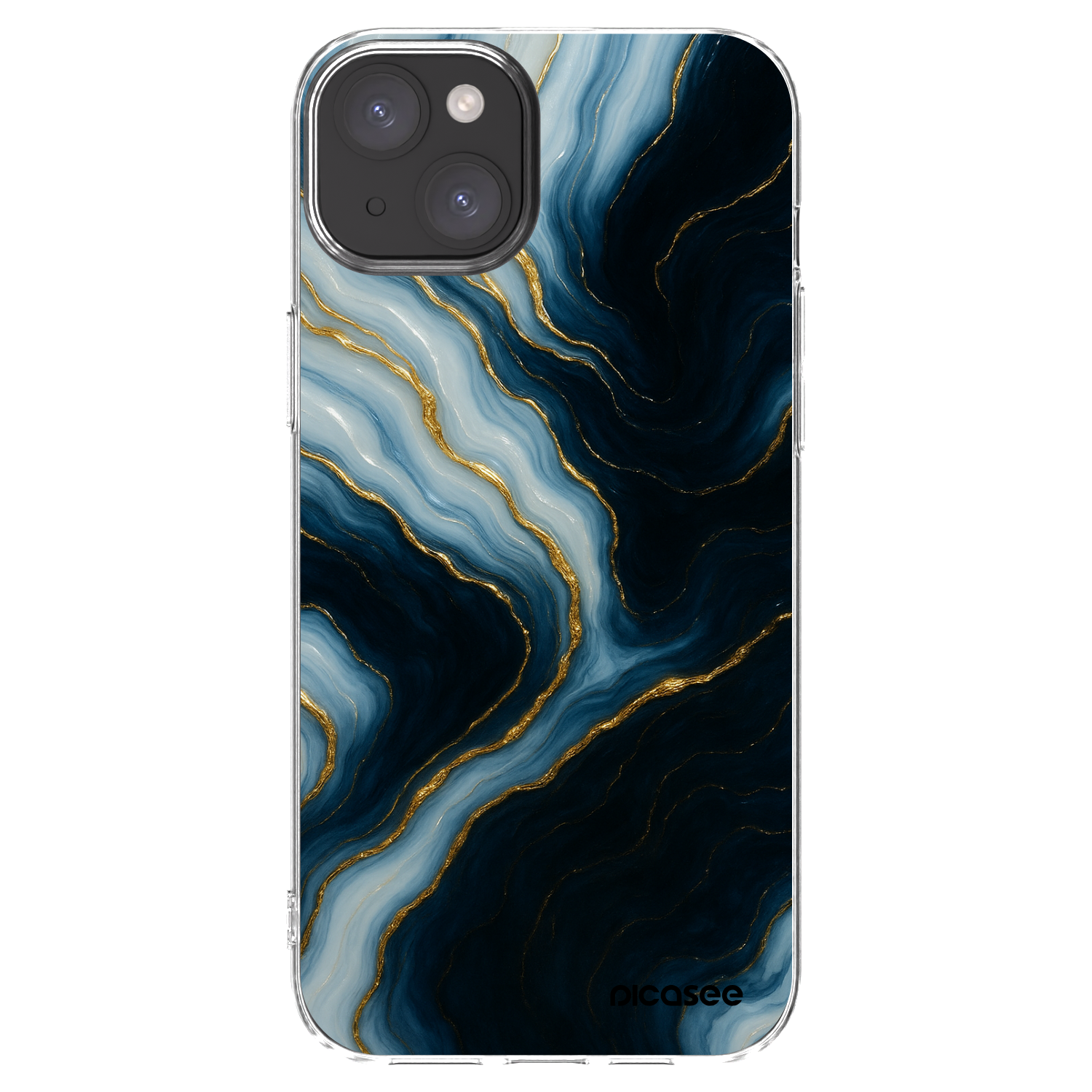 Picasee silikonski prozorni ovitek za Apple iPhone 15 Plus - Luna