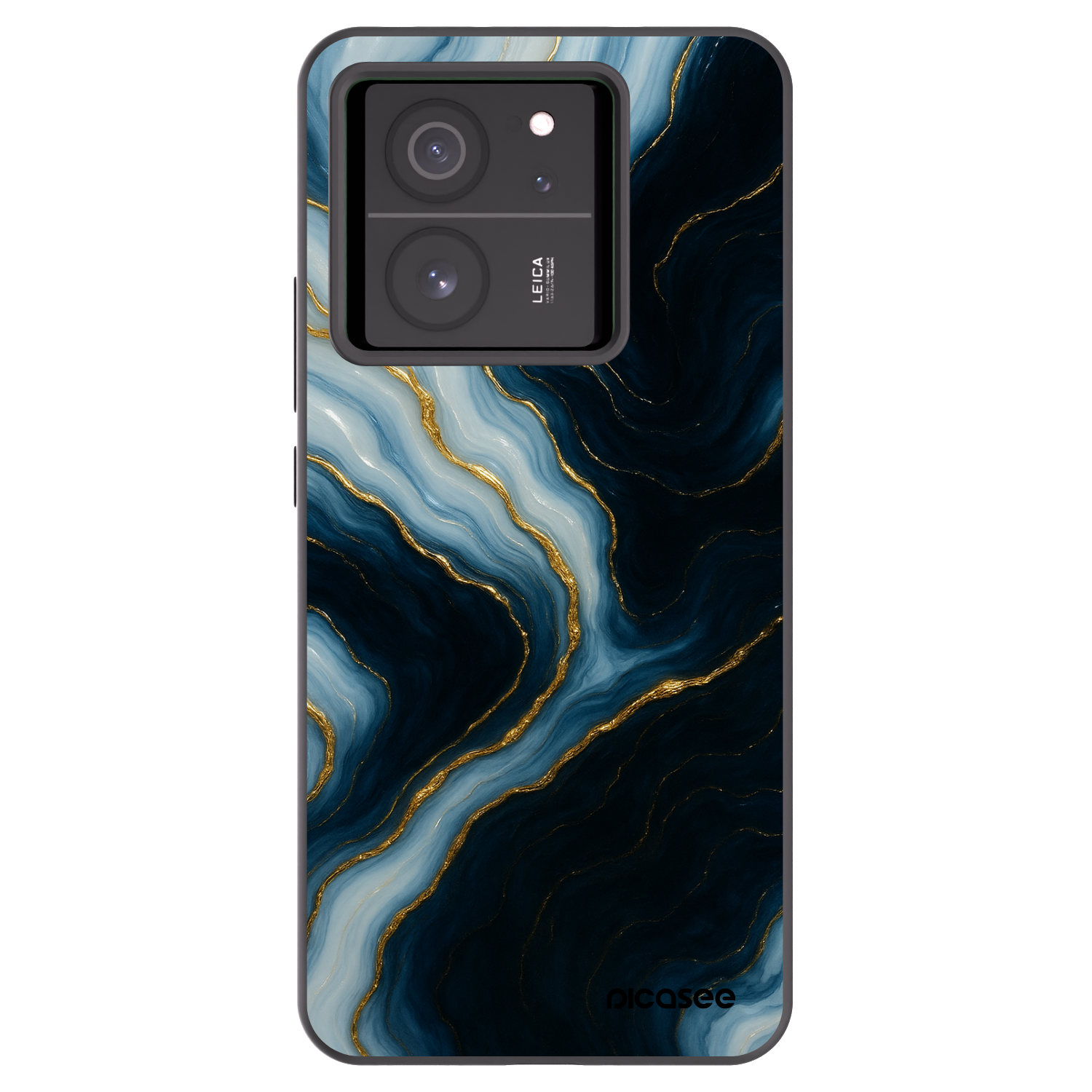 Picasee silikonski črni ovitek za Xiaomi 13T Pro - Luna