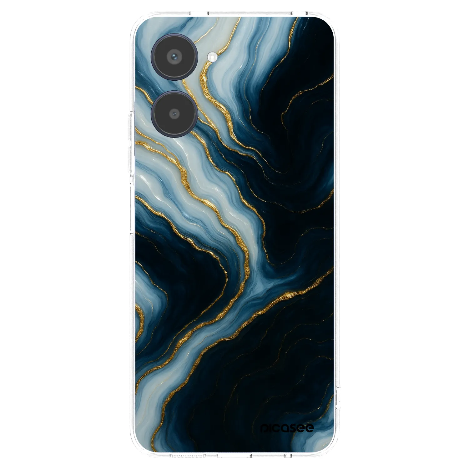 Picasee silikonski prozorni ovitek za Realme 10 4G - Luna