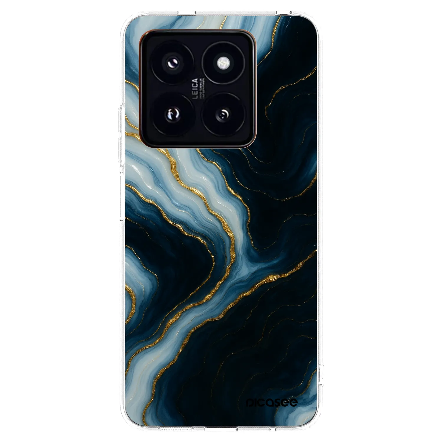 Picasee silikonski prozorni ovitek za Xiaomi 14 Pro - Luna