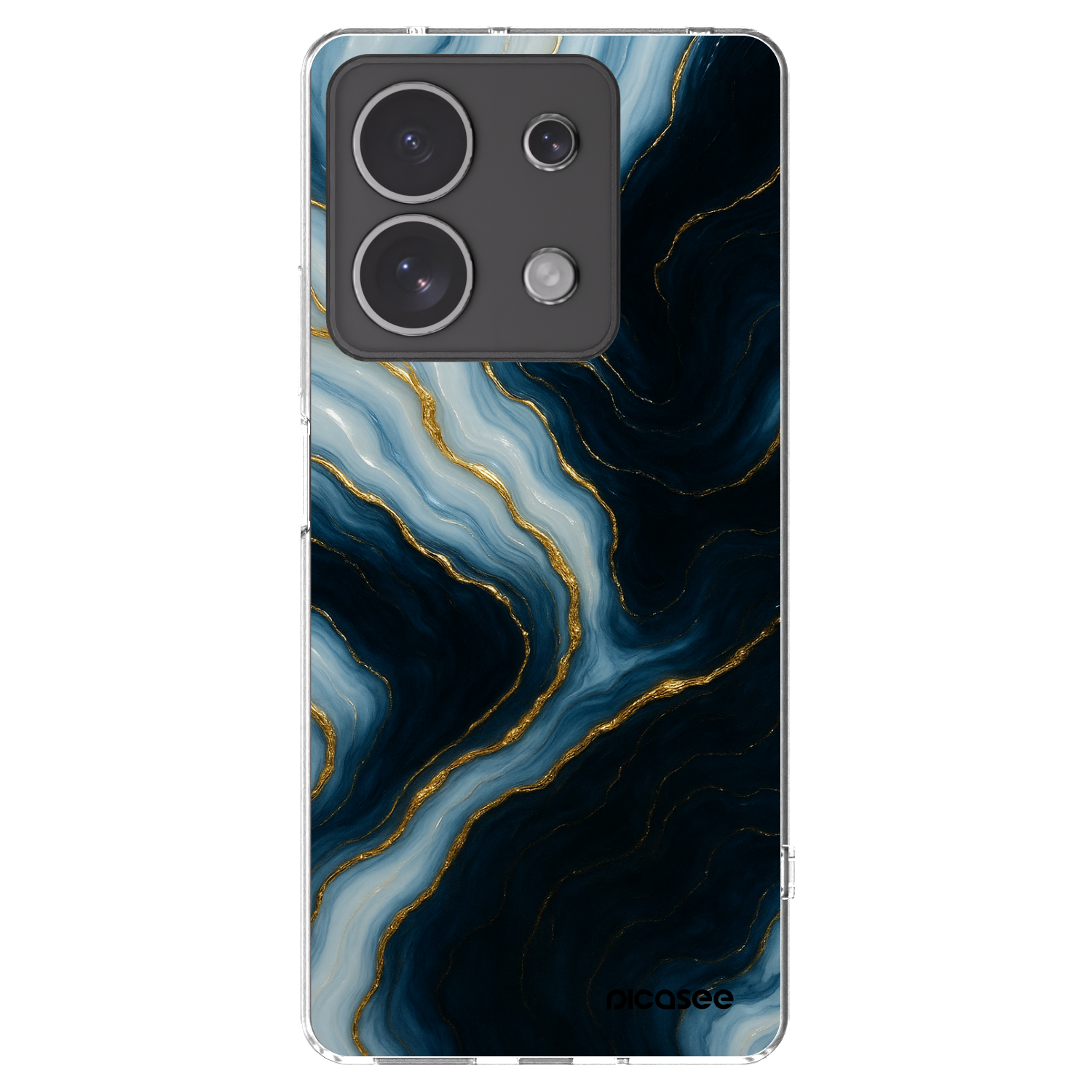 Picasee silikonski prozorni ovitek za Xiaomi Redmi Note 13 4G - Luna