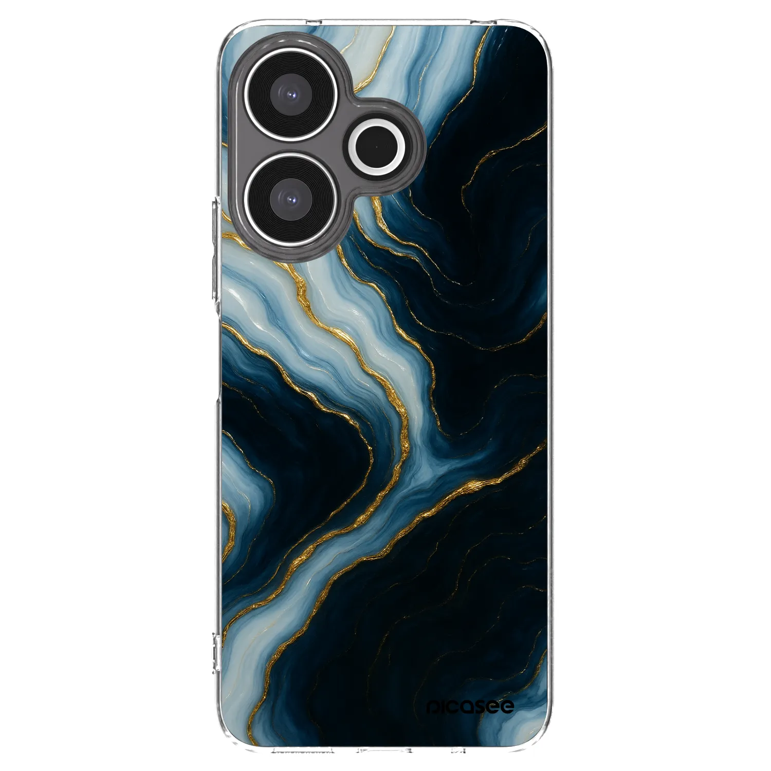 Picasee silikonski prozorni ovitek za Xiaomi Redmi 13 4G - Luna