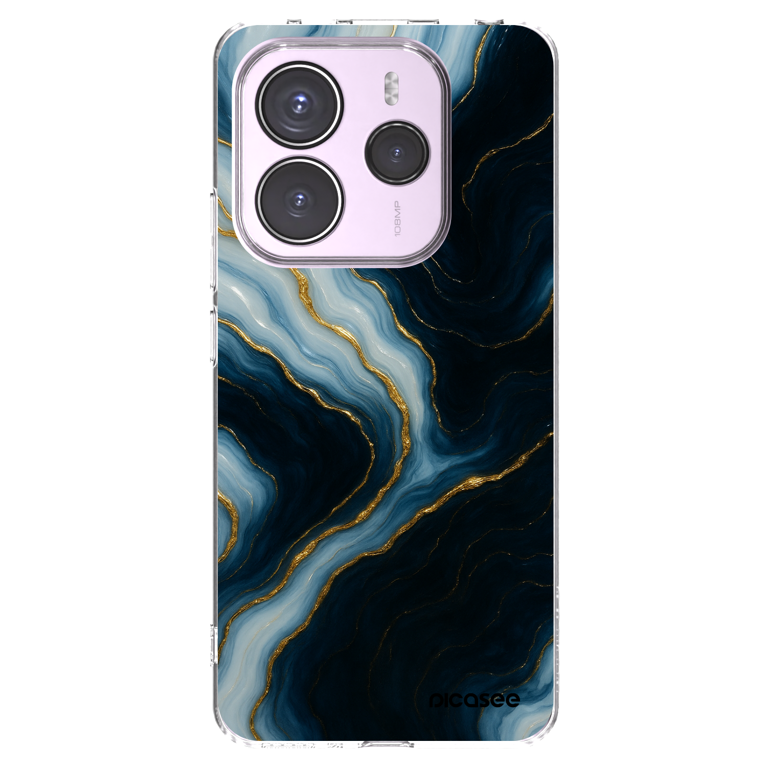 Picasee silikonski prozorni ovitek za Xiaomi Redmi Note 14 5G - Luna