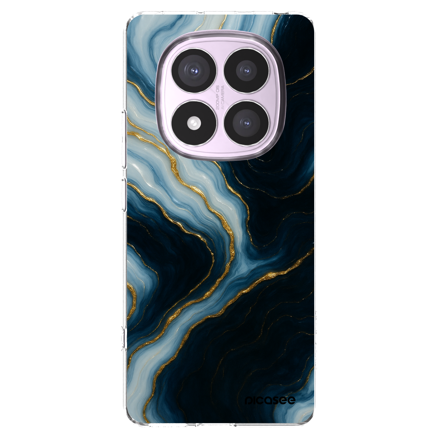 Picasee silikonski prozorni ovitek za Xiaomi Redmi Note 14 Pro 4G - Luna