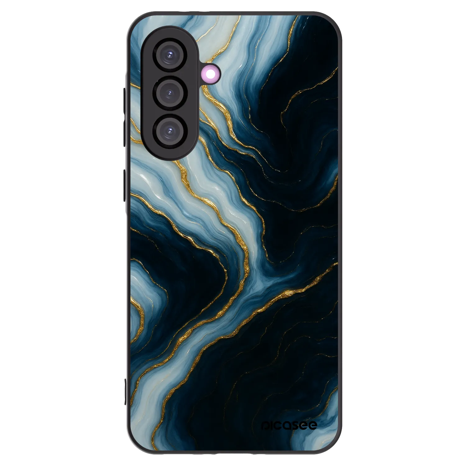 Picasee silikonski črni ovitek za Samsung Galaxy A56 5G A566B - Luna