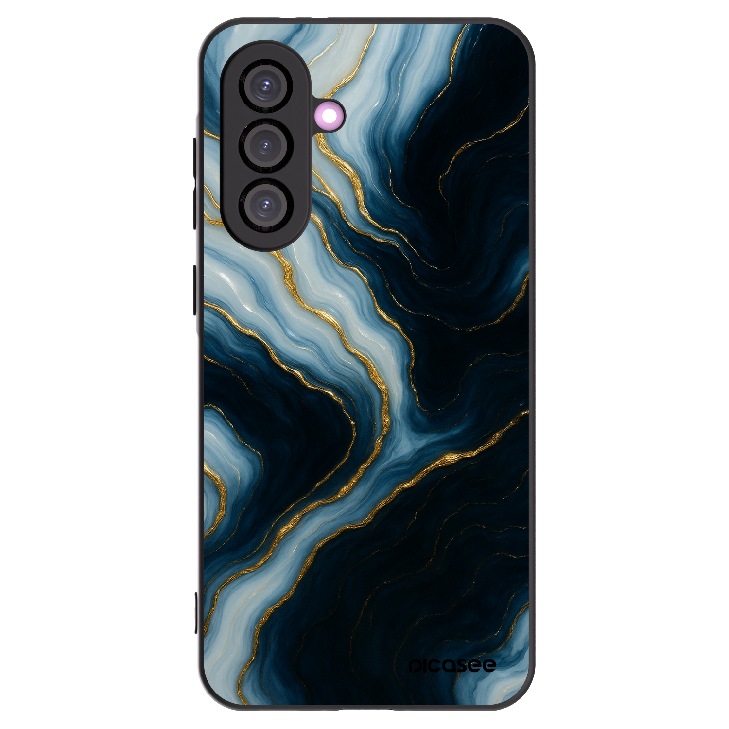 Picasee silikonski črni ovitek za Samsung Galaxy A36 5G - Luna