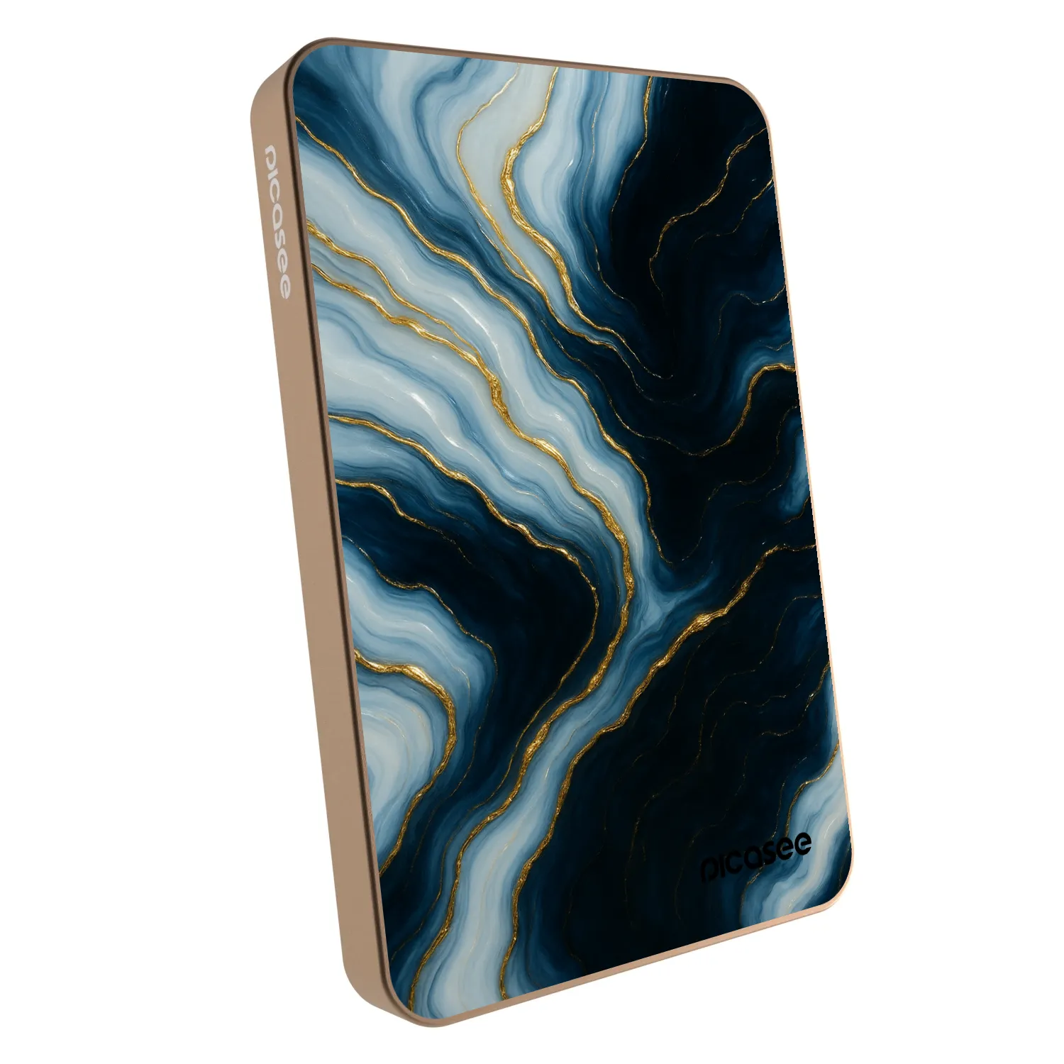 Picasee Prenosna baterija z MagSafe 5 000 mAh Zlati - Luna