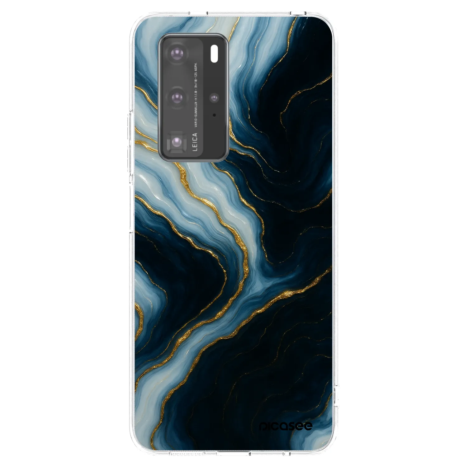 Picasee silikonski prozorni ovitek za Huawei P40 Pro - Luna