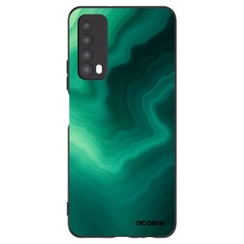 Picasee silikonski črni ovitek za Huawei P Smart 2021 - Malachite