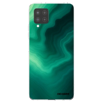 Picasee silikonski prozorni ovitek za Samsung Galaxy A42 A426B - Malachite