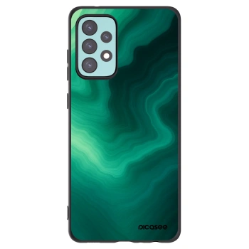 Picasee silikonski črni ovitek za Samsung Galaxy A72 A725F - Malachite