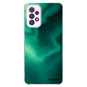 Picasee silikonski prozorni ovitek za Samsung Galaxy A32 5G A326B - Malachite