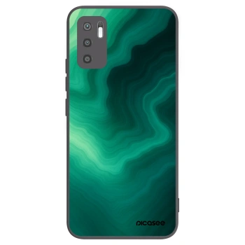 Picasee silikonski črni ovitek za Xiaomi Redmi Note 10 5G - Malachite