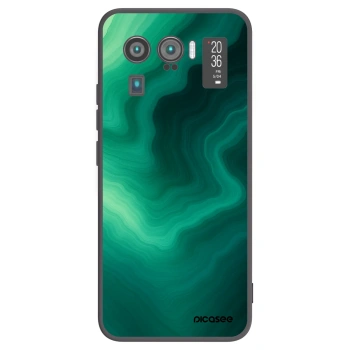 Picasee silikonski črni ovitek za Xiaomi Mi 11 Ultra - Malachite