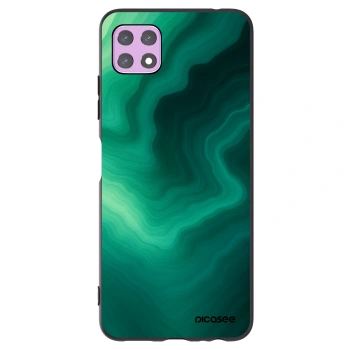 Picasee silikonski črni ovitek za Samsung Galaxy A22 A226B 5G - Malachite