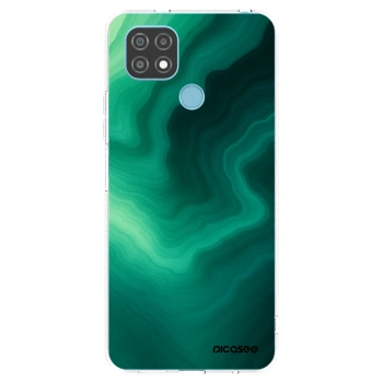 Picasee silikonski prozorni ovitek za Realme C21 - Malachite