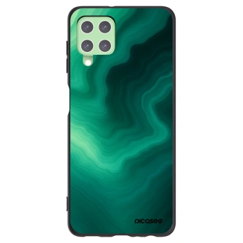 Picasee silikonski črni ovitek za Samsung Galaxy A22 A225F 4G - Malachite