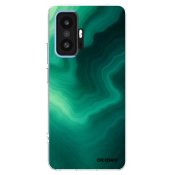 Picasee silikonski prozorni ovitek za Xiaomi 11T - Malachite