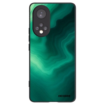 Picasee silikonski črni ovitek za Huawei Nova 9 - Malachite