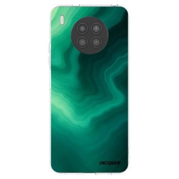 Picasee silikonski prozorni ovitek za Huawei Nova 8i - Malachite