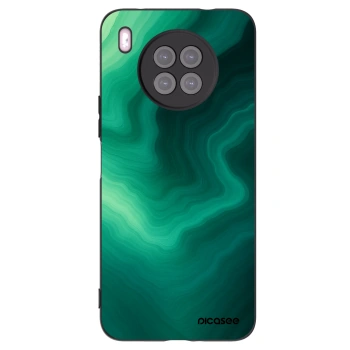 Picasee silikonski črni ovitek za Huawei Nova 8i - Malachite