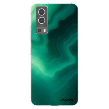 Picasee silikonski prozorni ovitek za Vivo Y72 5G - Malachite